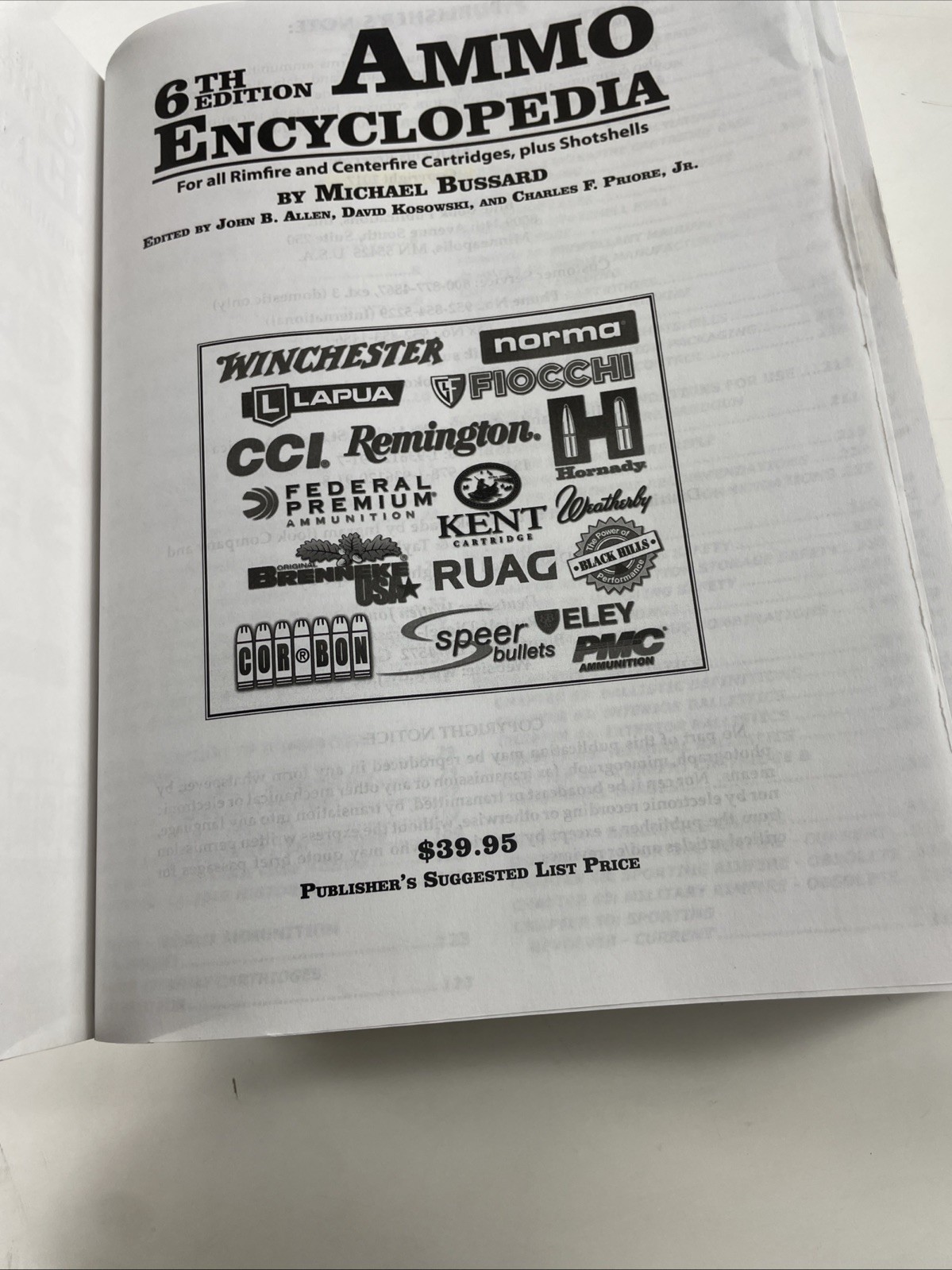 Ammo Encyclopedia 6th Edition