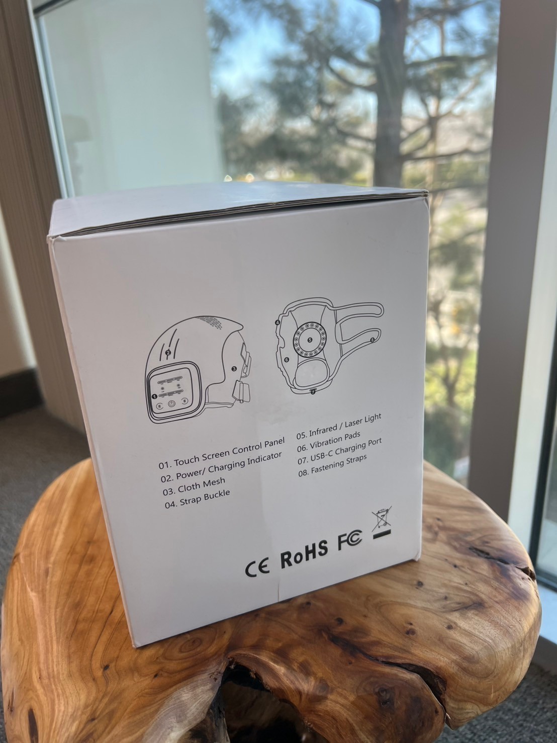 Open Box - Cordless Knee Massager Heated Vibration Therapy W/ LED Screen Gift