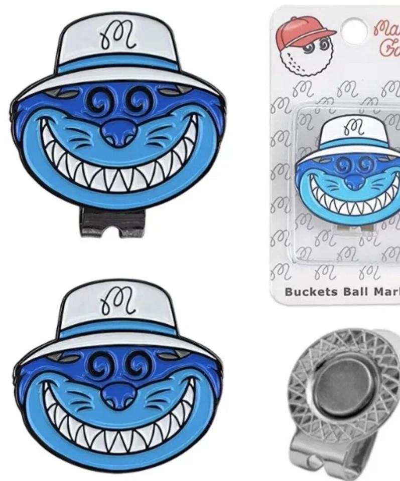 MALBON GOLF x BETTINARDI FAT CAT Magnetic Ball Marker And Hat Clip