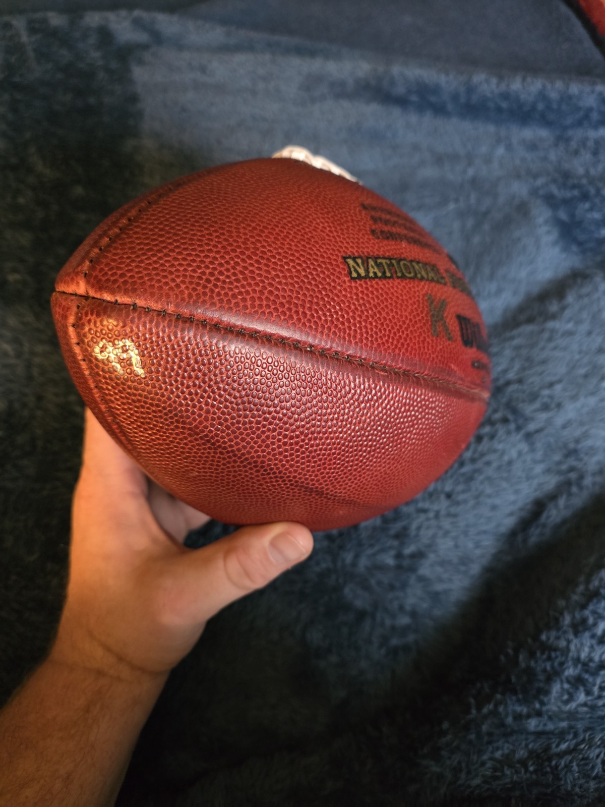 Wilson Breast Cancer Awareness Game Used K Football