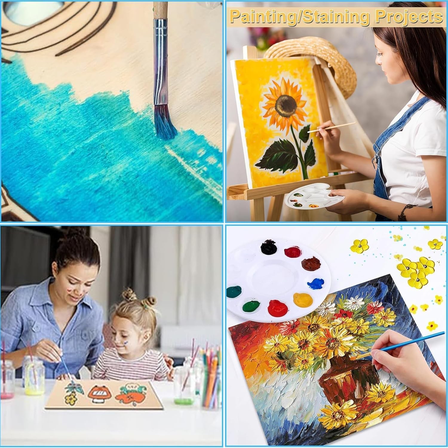 5 Pack 12"x12"x1/8 Basswood Sheets for Crafts Thin Plywood Sheets Balsa Wood...