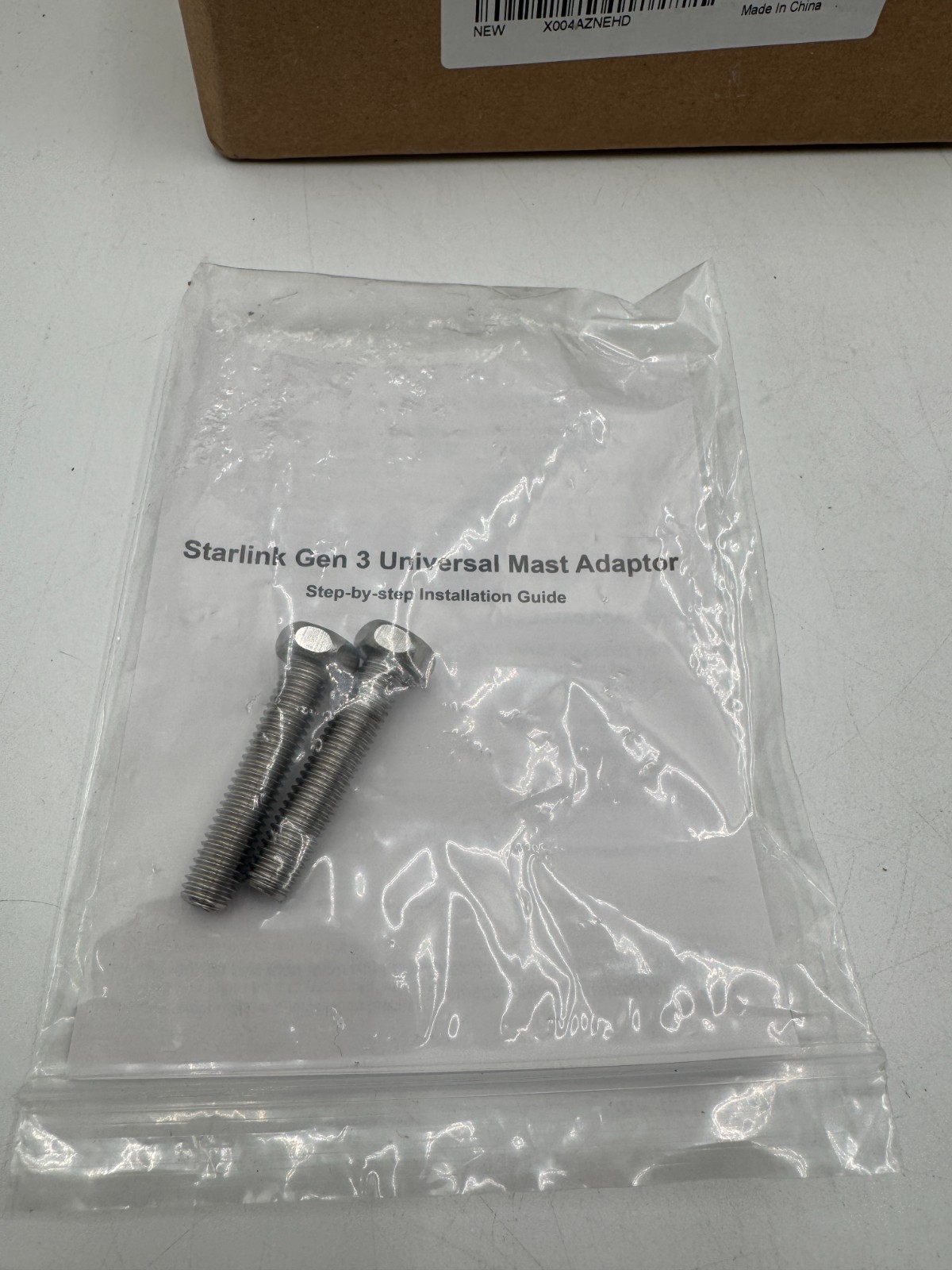 IRONSTAR Starlink Gen 3 Pipe Adapter, Grey - NOB