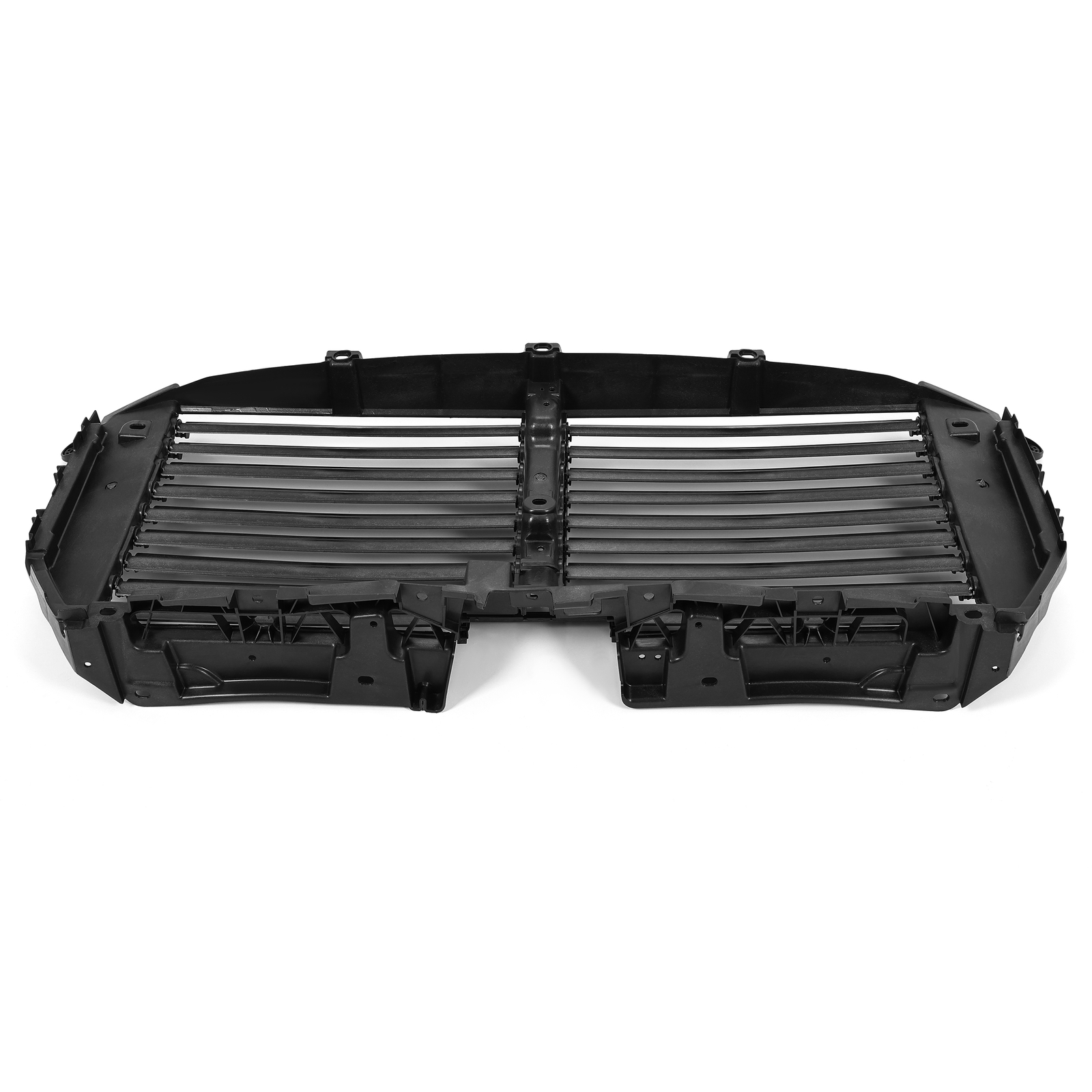 For Ford F-150 2015-2017 Front Upper Radiator Grille Air Shutter Assembly Black