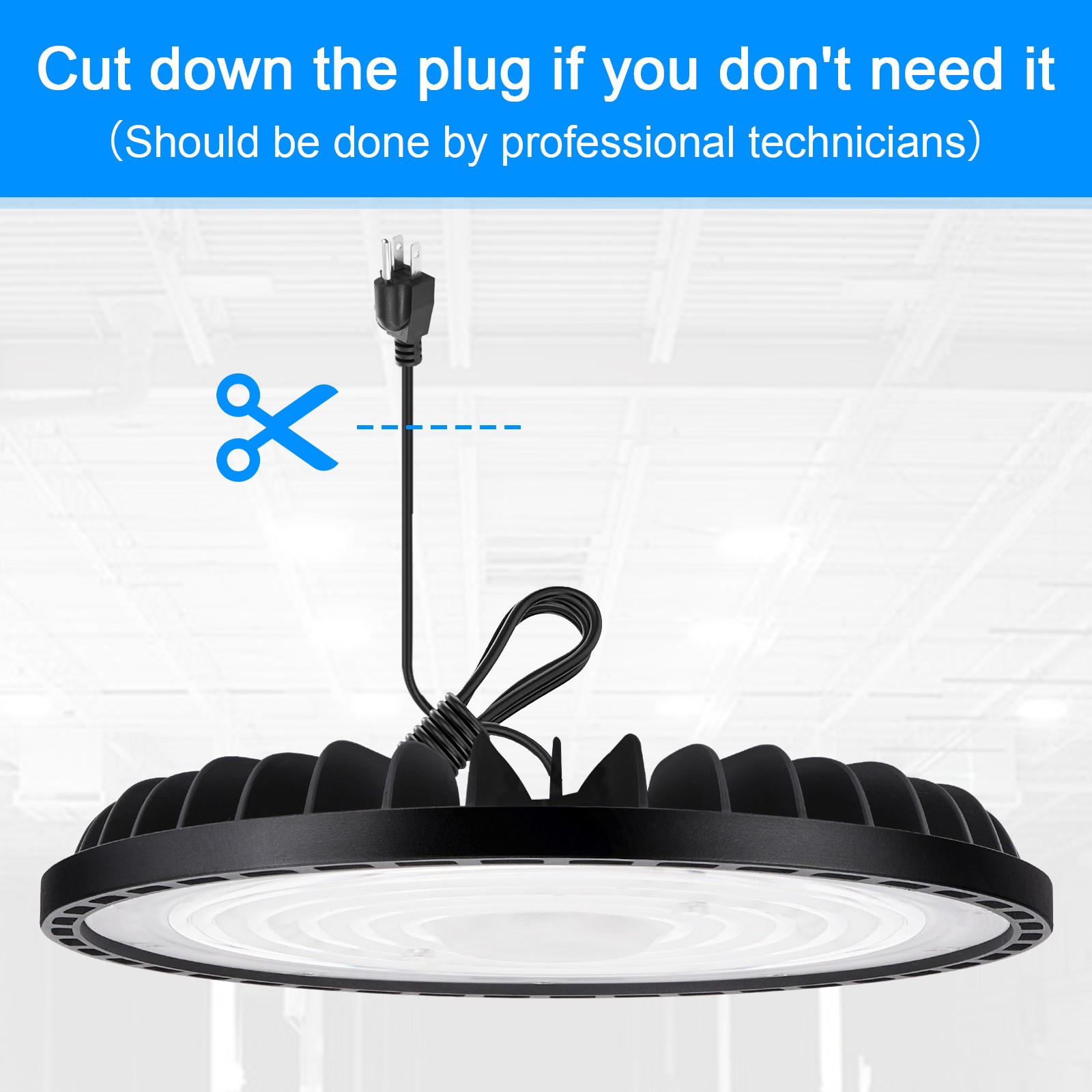 10 Pack 200W UFO Led High Bay Light Factory Commercial Warehouse Industrial Shop