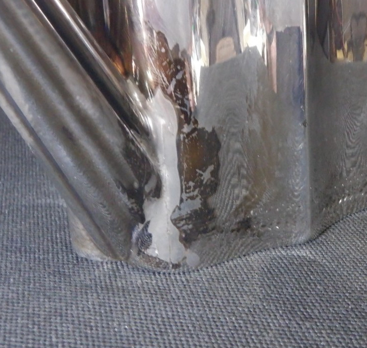 George III Sterling Silver TEA POT by, Wm Pitts LONDON, 1786