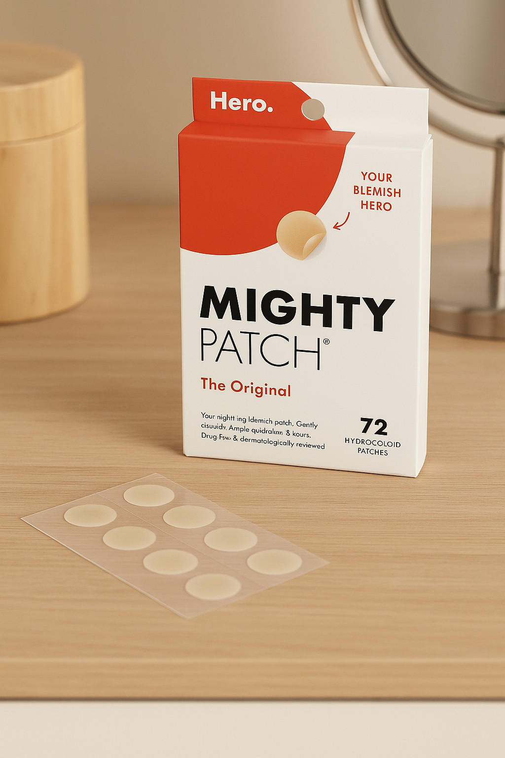 3 Pack of 72 HERO Mighty Patch The Original Blemish Treatment Exp 01/07/2027
