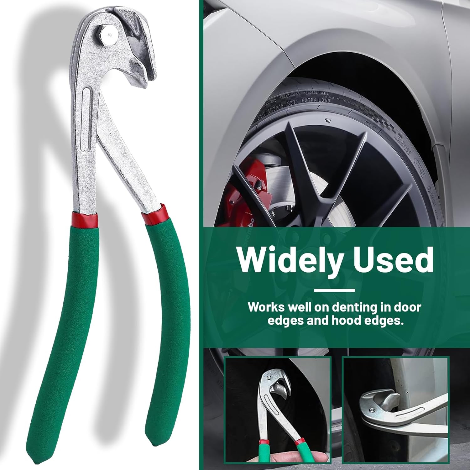 Car Door Fender Panel Crimp Dent Edge Pliers Car Fender Edge Repair Paintless