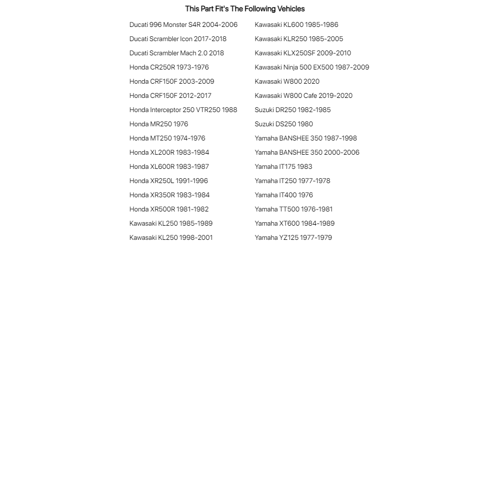 Tusk 520 Gold X-Ring Chain 520x104 For YAMAHA BANSHEE 350 1987-1998,2000-2006