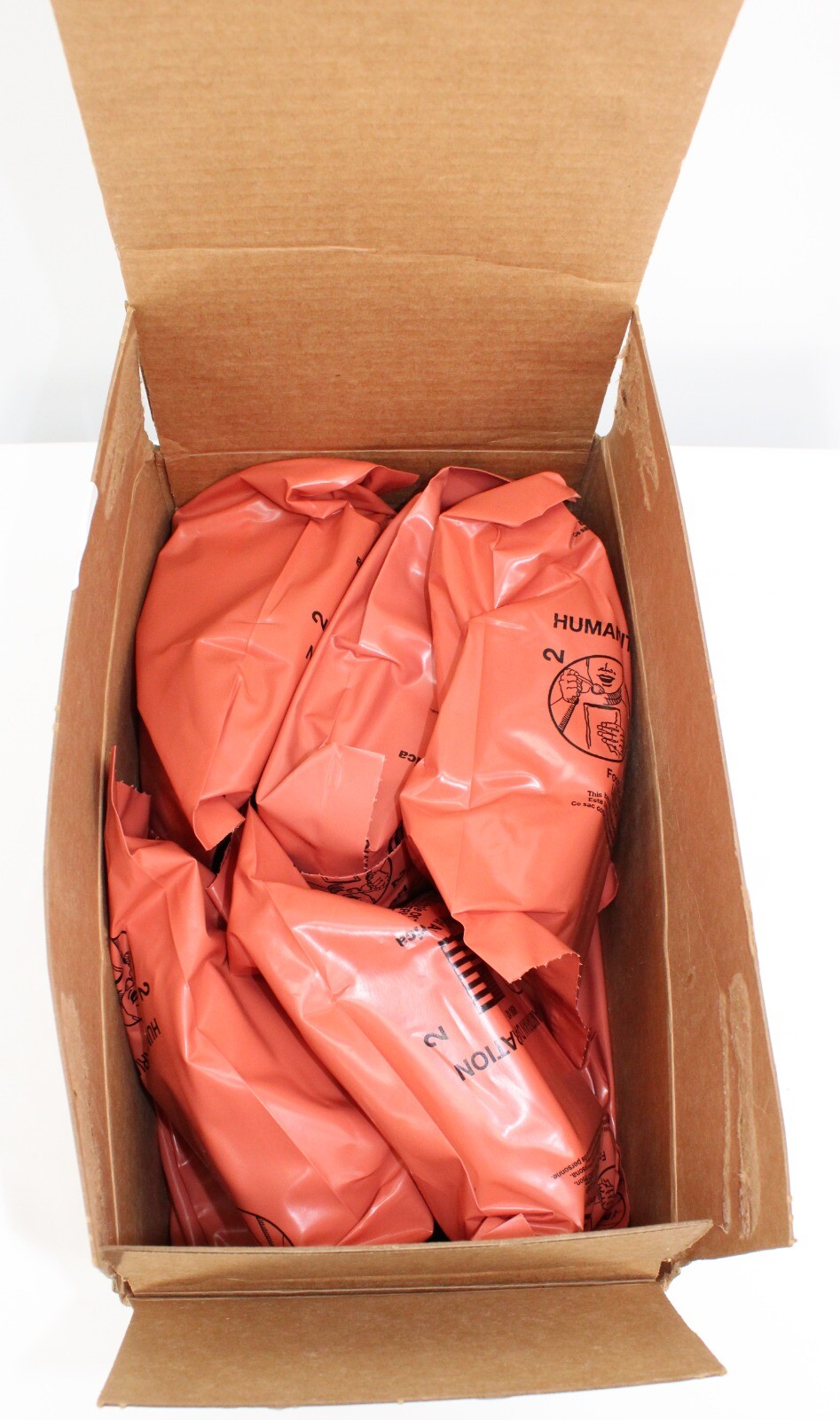 MRE Case - HUMANITARIAN DAILY RATION - RANDOM MENU - Date 10/2022