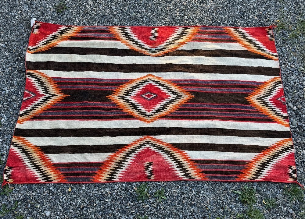 Navajo Third Phase Chiefs Blanket - Transitional Period