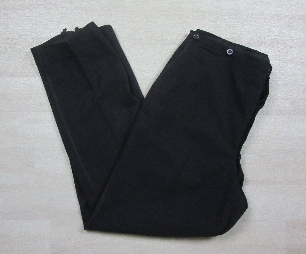 Antique Mens Wool Trousers Edwardian Tailored Pants 1912 Thomas A Brook Boston