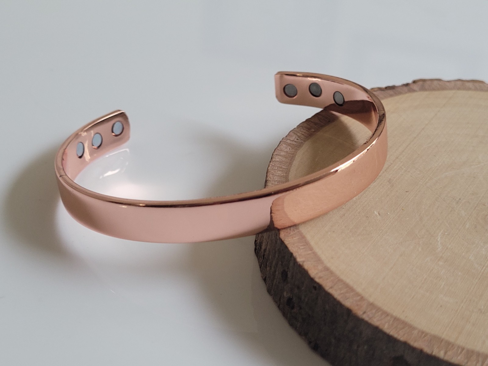Pure Copper Magnetic Bracelet & Ring Set Arthritis Cuff