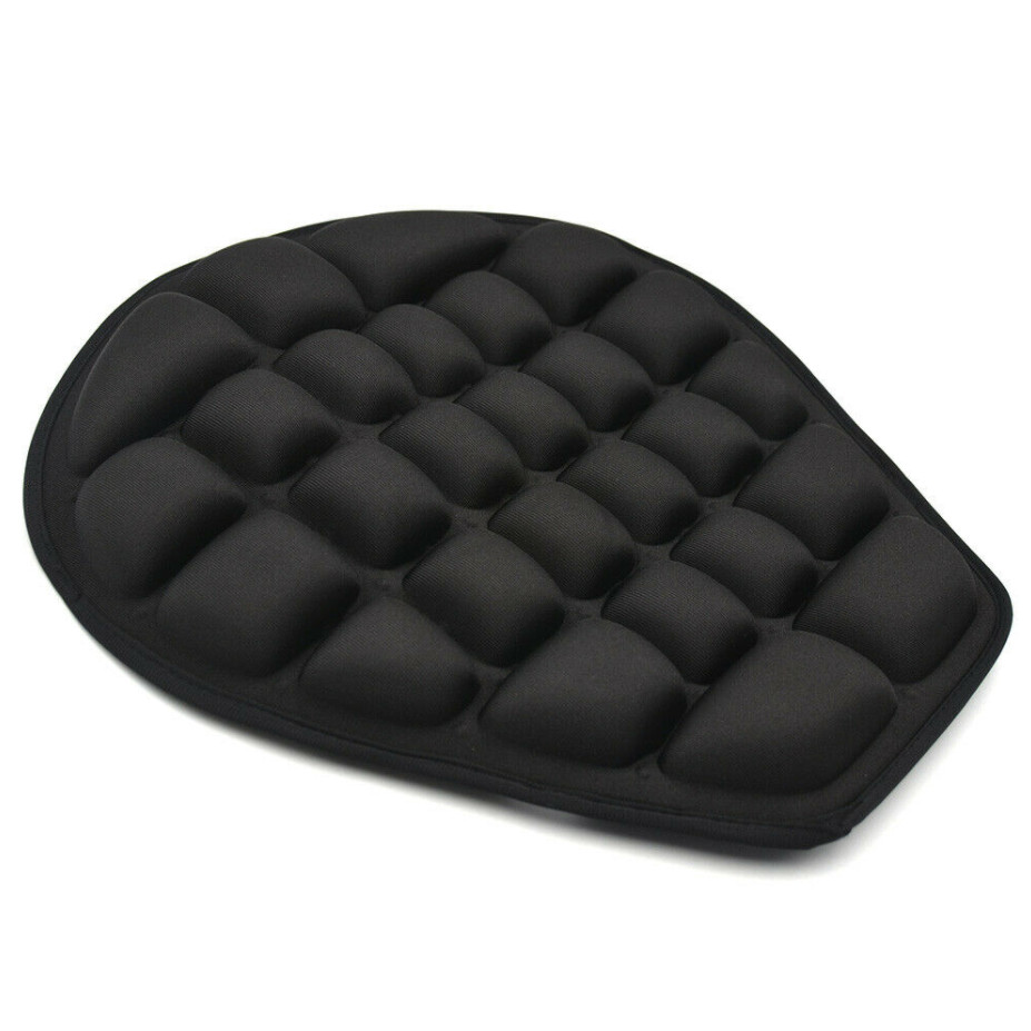 1Pcs Motorcycle 3D Seat Pad Comfort Gel Cushion Universal Motorbike Pillow Cover
