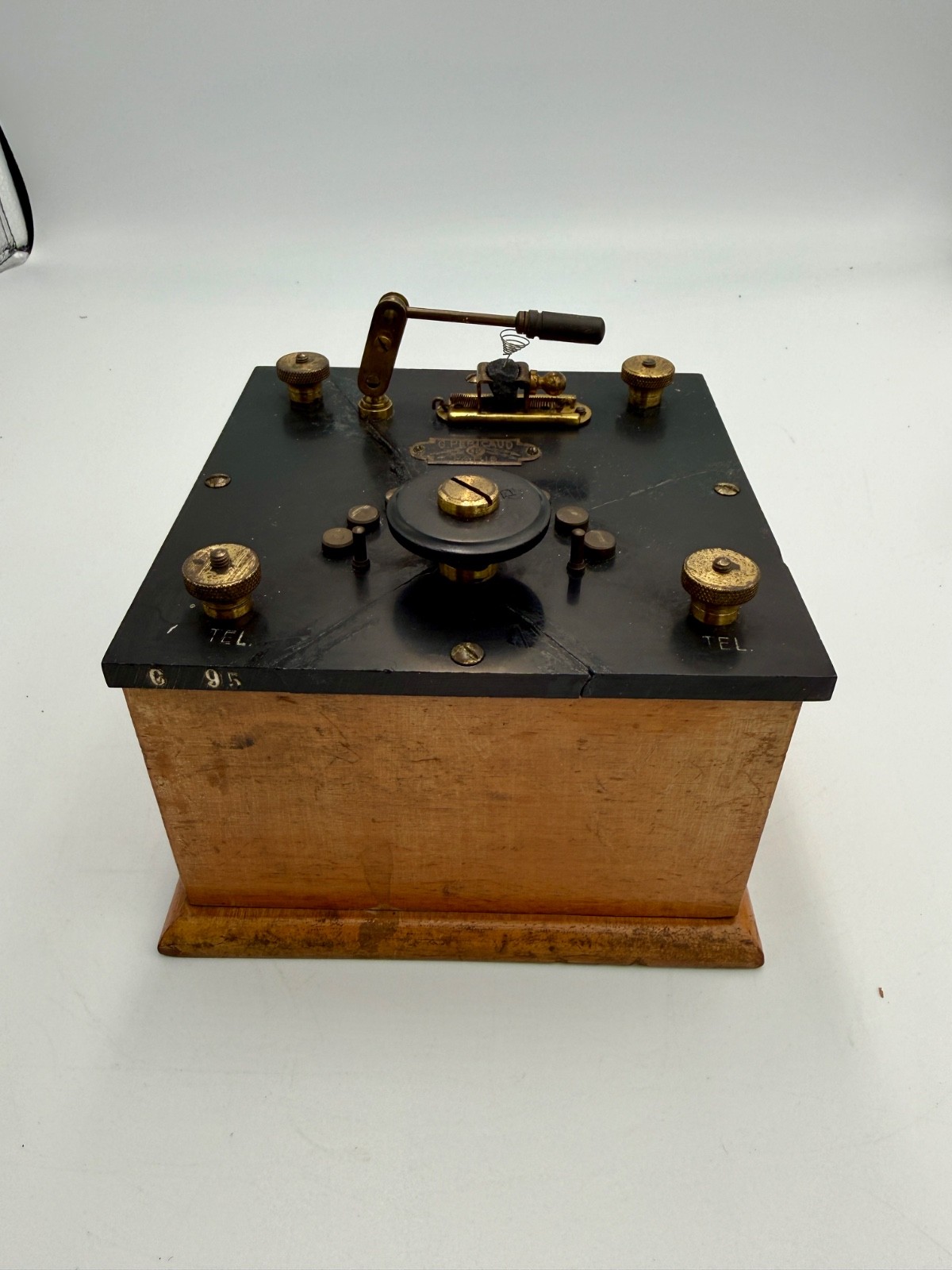 RARE PERICAUD COSMOS #1007 FRENCH CRYSTAL RADIO 1924