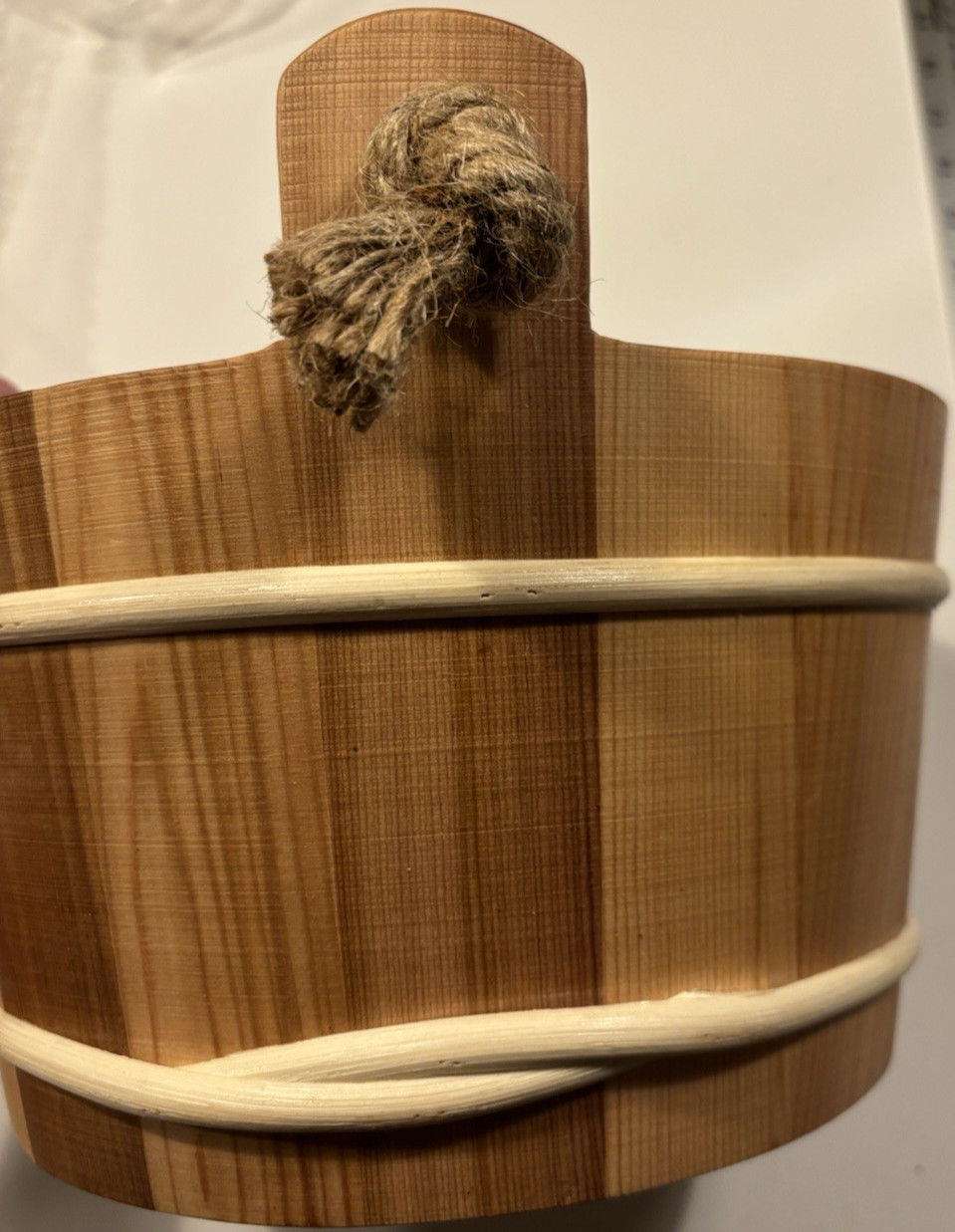 Northwood Sauna Cedar Bucket And Dipper READ