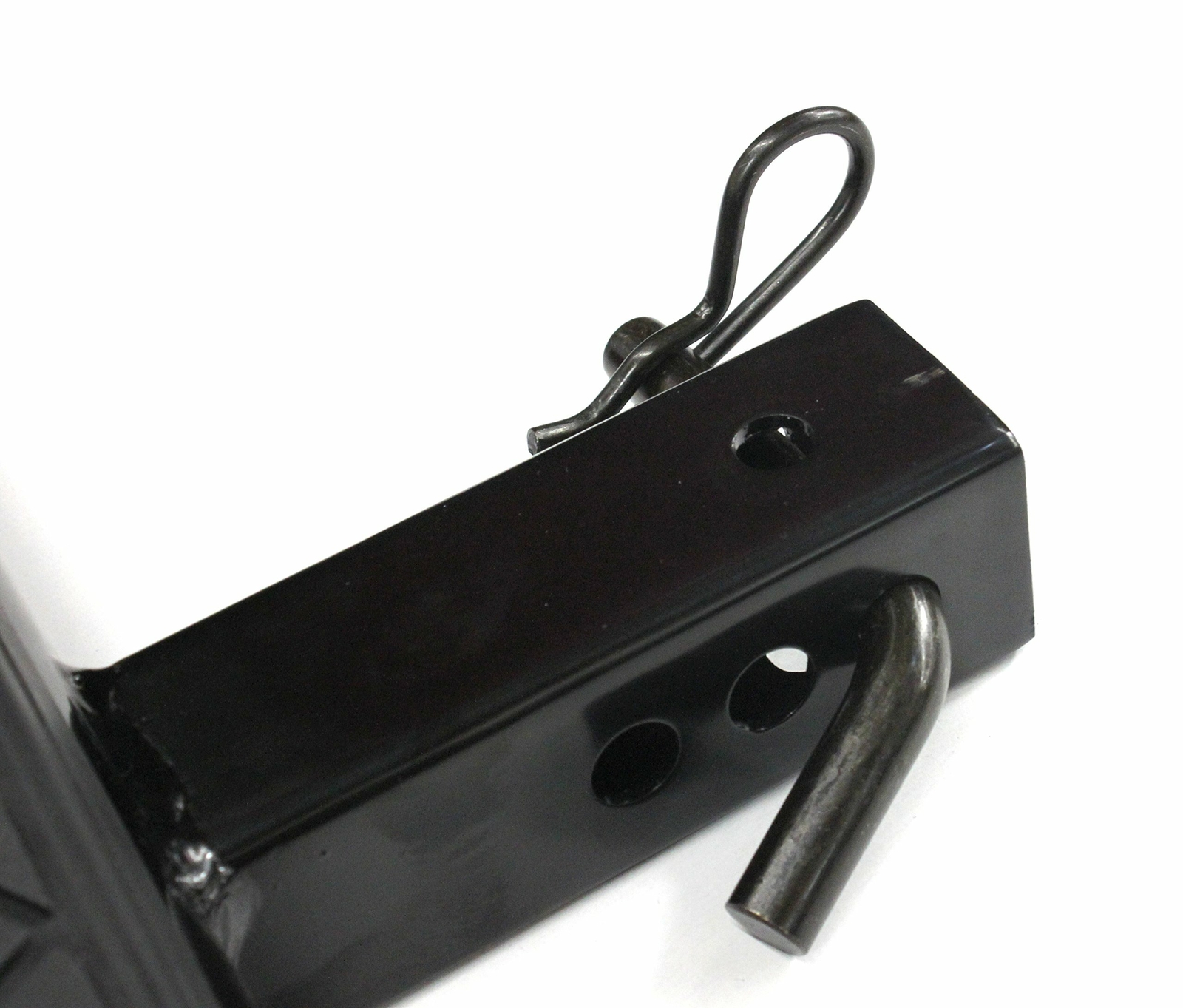 Go Rhino 460B 4" Oval Hitch Step Black Powdercoat Fits 2" Receivers