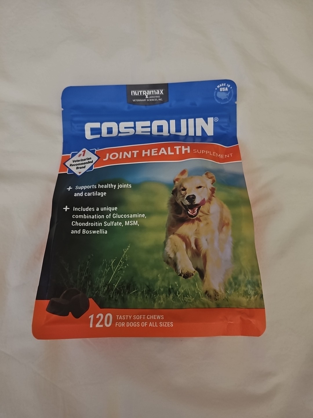 Cosequin 120ct DS Maximum Strength Plus MSM & Boswellia Joint Health ex2027