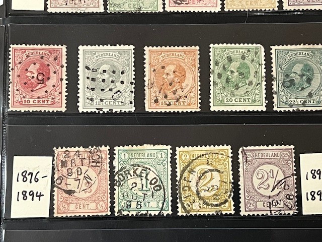 Netherlands 1864-1896 Fabulous Collection Used in Stock Sheet Faults 7A6037S