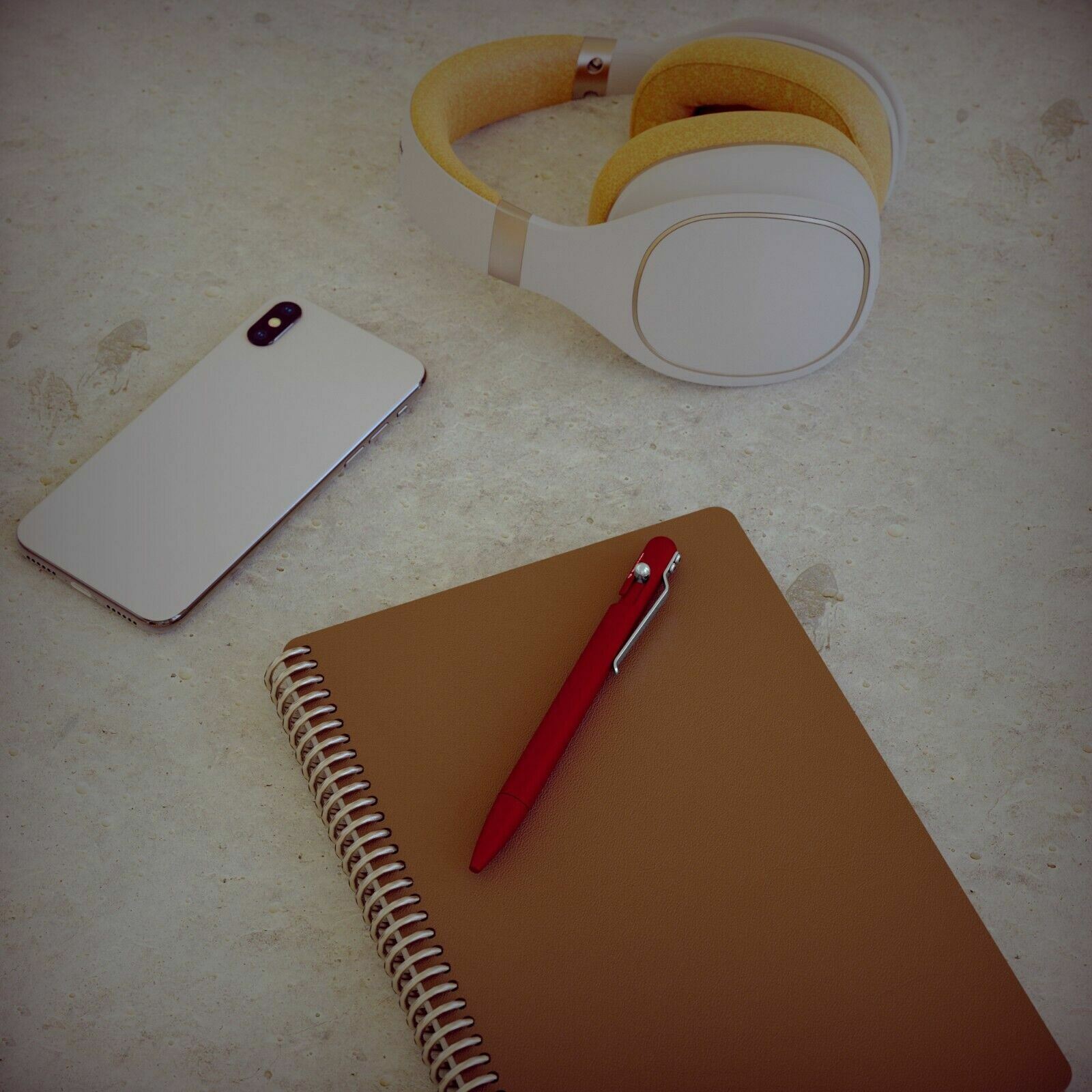 BASTION BOLT ACTION PEN ALUMINUM RED Metal Slim Body Luxury EDC Ballpoint Pens