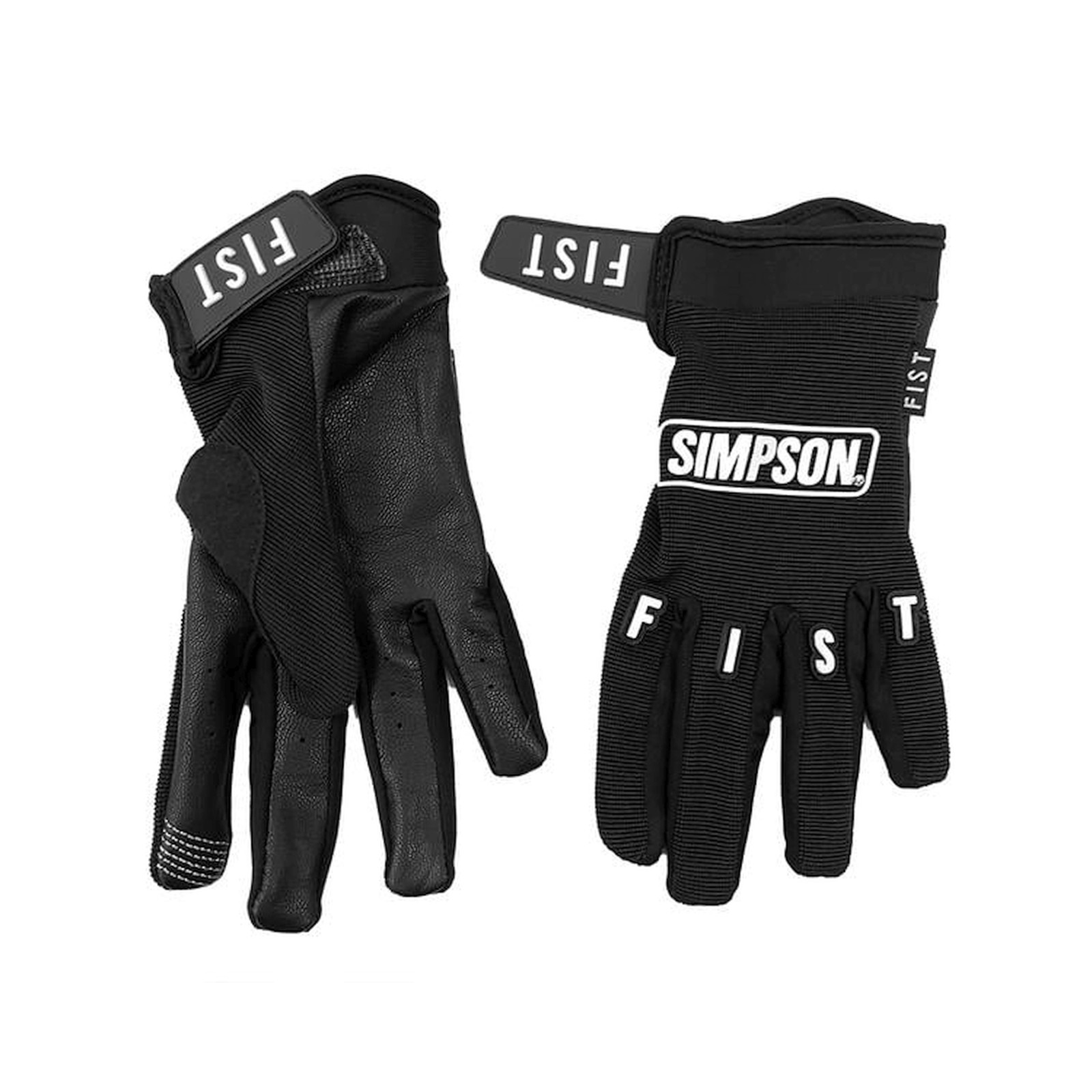 SFG212X Simpson/FIST Motorcycle Gloves - Logo