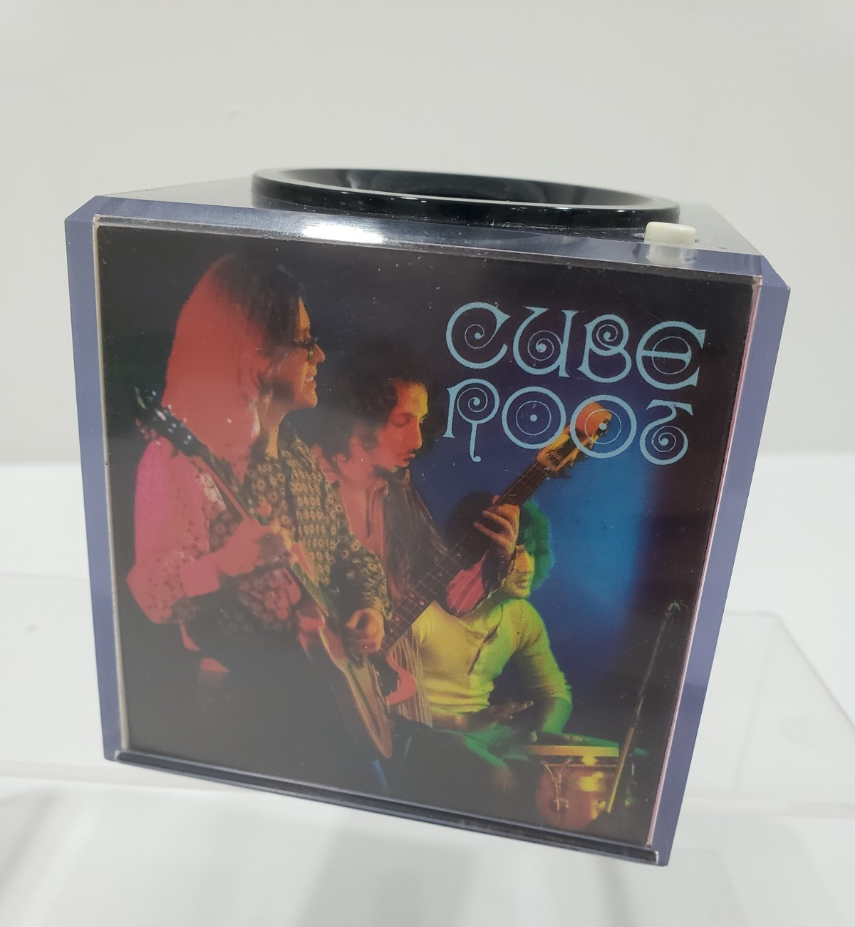 VINTAGE GE General Electric Sound Scene Picture Radio Tested WORKS cube