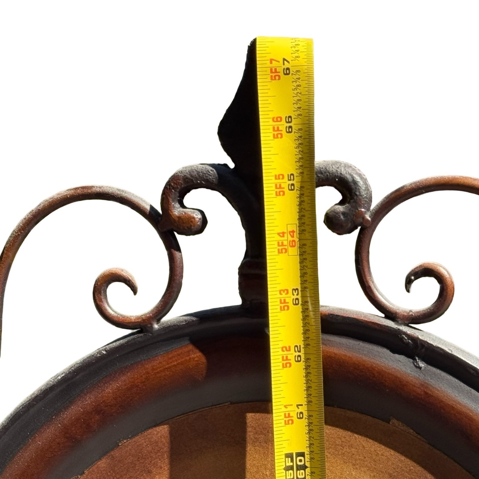 Tropical Parrots Decorative Iron Folding Screen Room Divider Painted Panel Birds