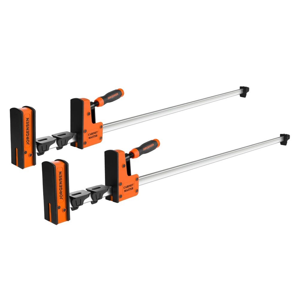JORGENSEN 36" Parallel Bar Clamp Heavy-Duty Cabinet Master Clamp Spreader 2-Pack