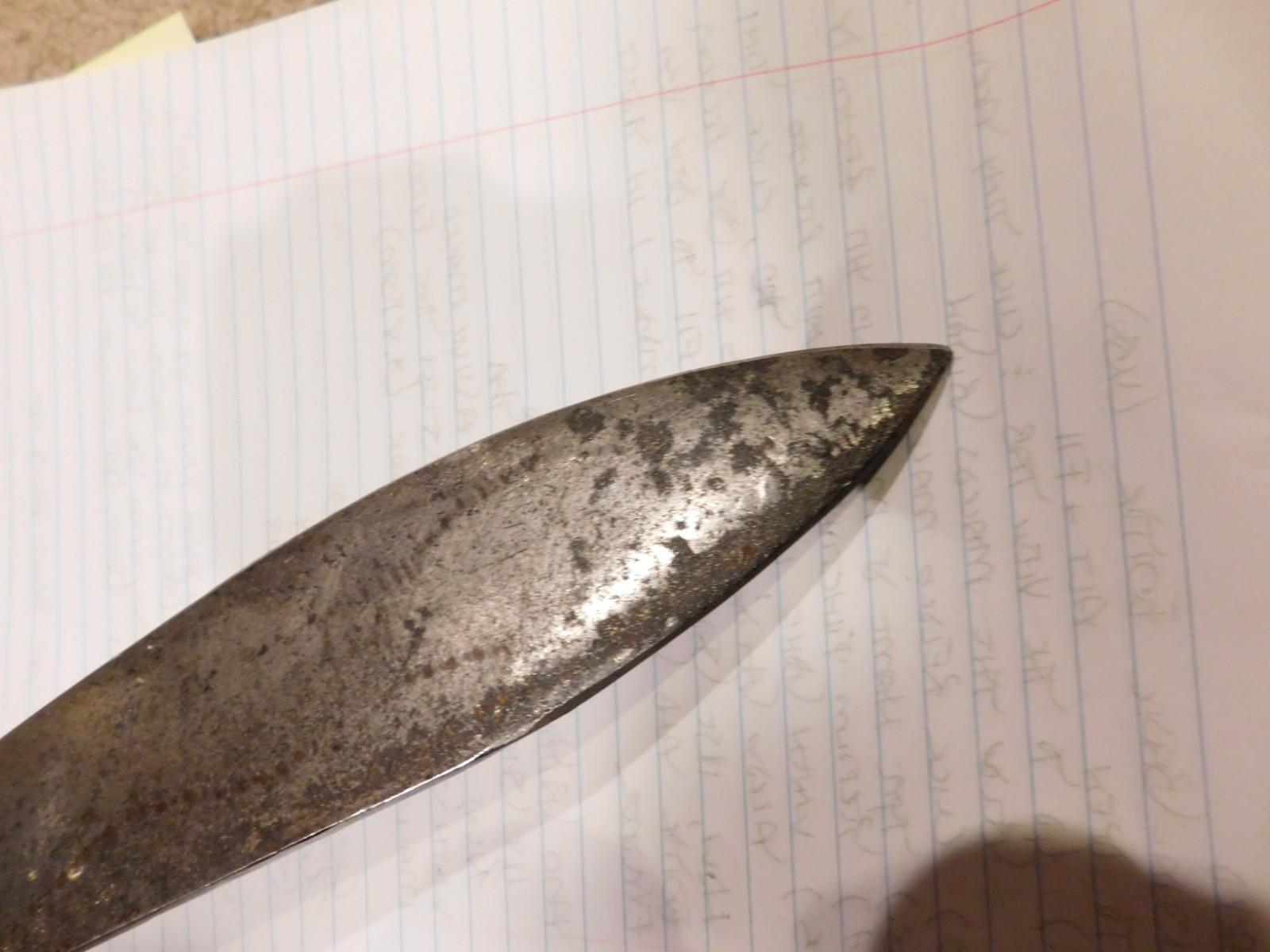 WWI U.S. Army Bolo Knife M-1910 Marked SA Springfield Armory US 1913