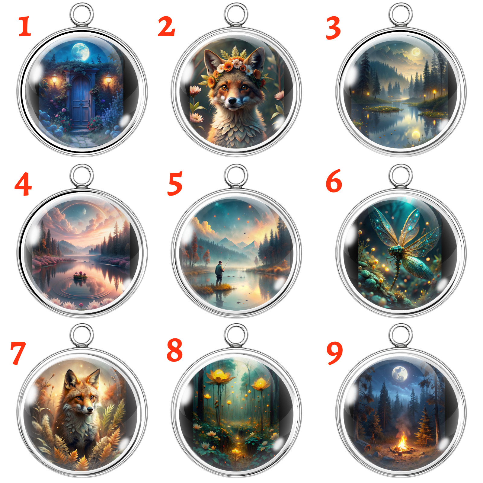 Enchanted Evening Charms – Mystical Forest, Nature & Fantasy Collection