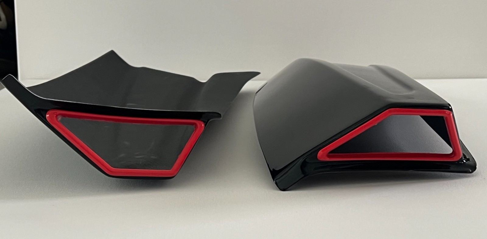 Mercury V8 Carbon Fiber Air Scoops 300R, 450R, and 500R custom with larger intak