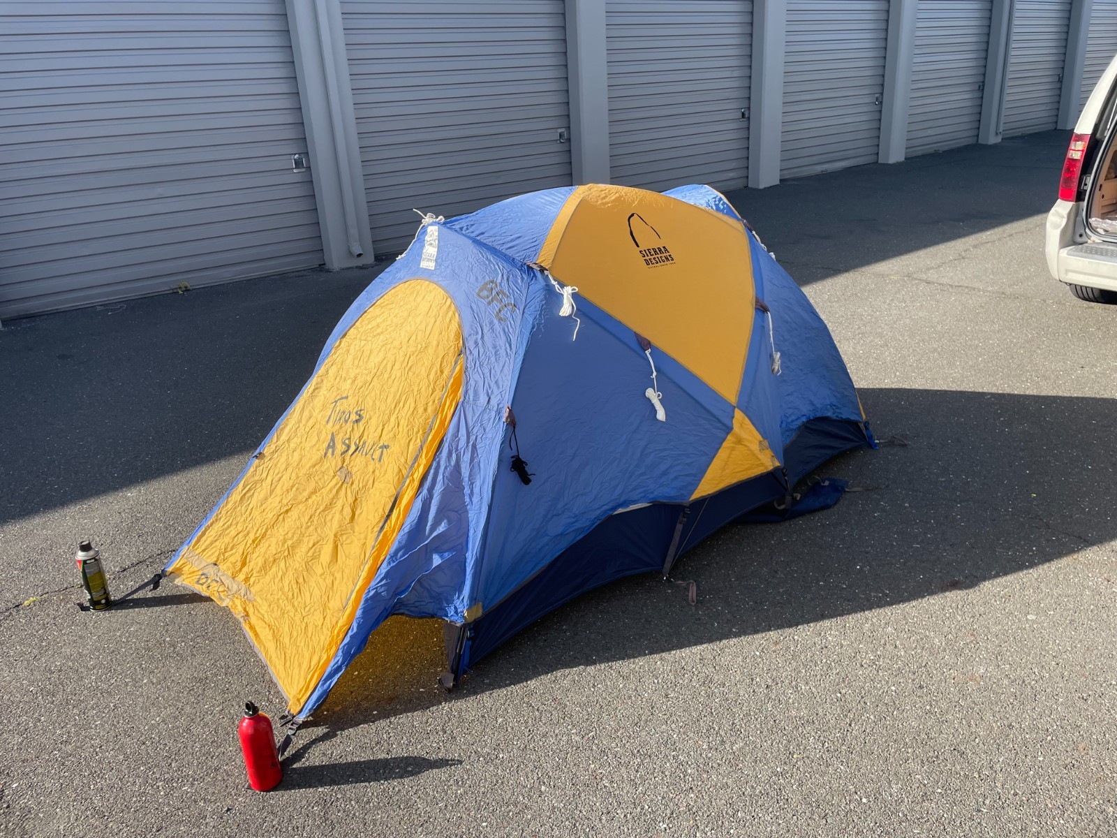 Vintage Sierra Designs Tiros Assault CD 2 person 4 season expedition tent #4