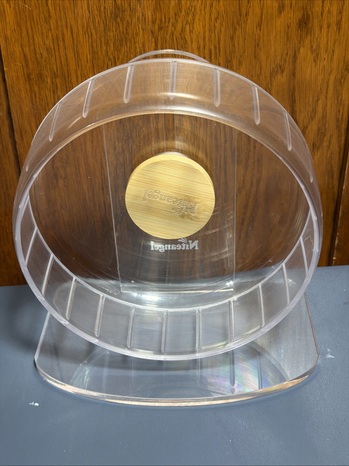 Niteangel Silent Hamster Exercise Wheel - Dual-Bearing Quiet Spinning