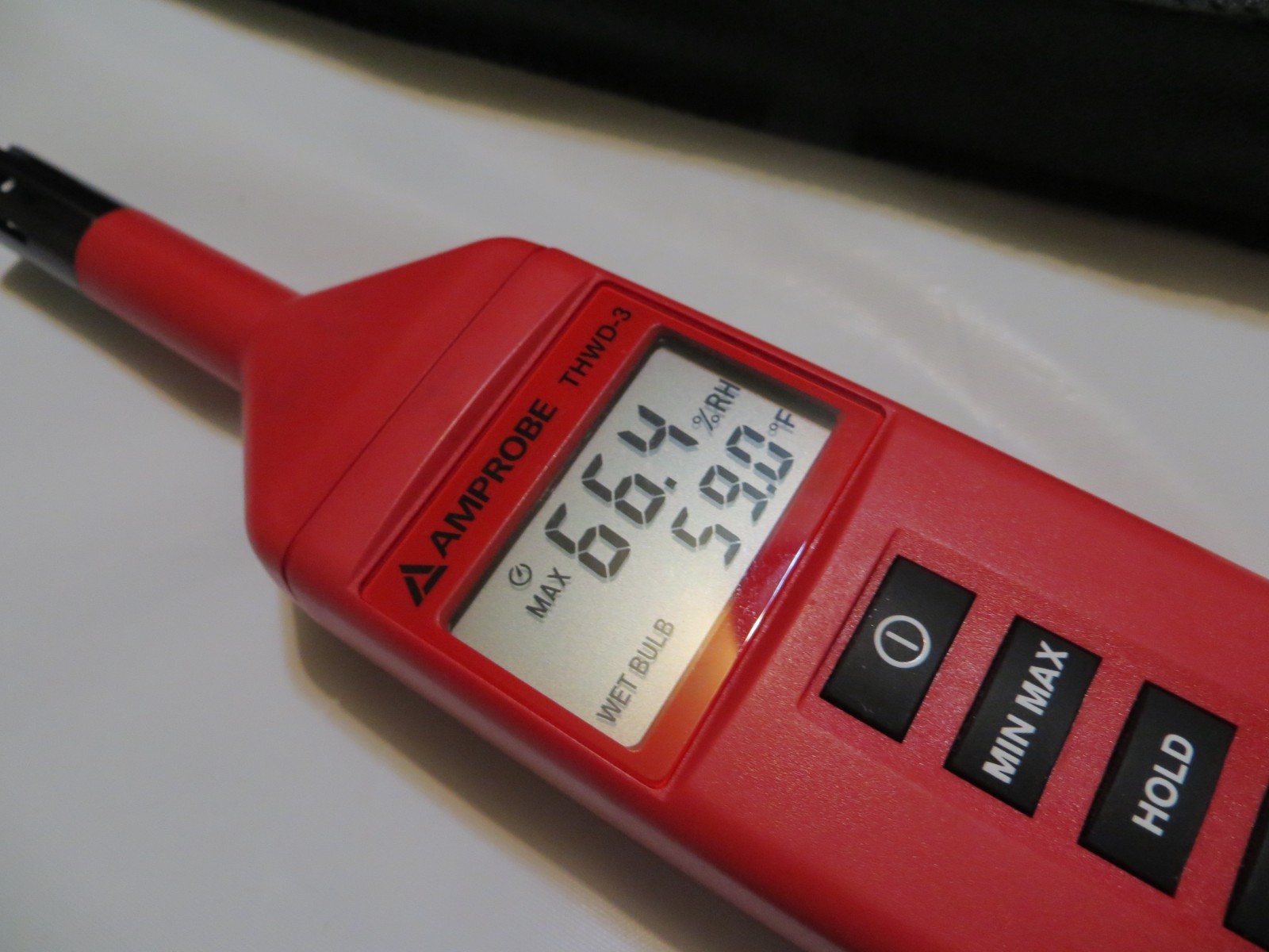 Amprobe THWD-3 Relative Humidity Temperature Meter HVAC AC