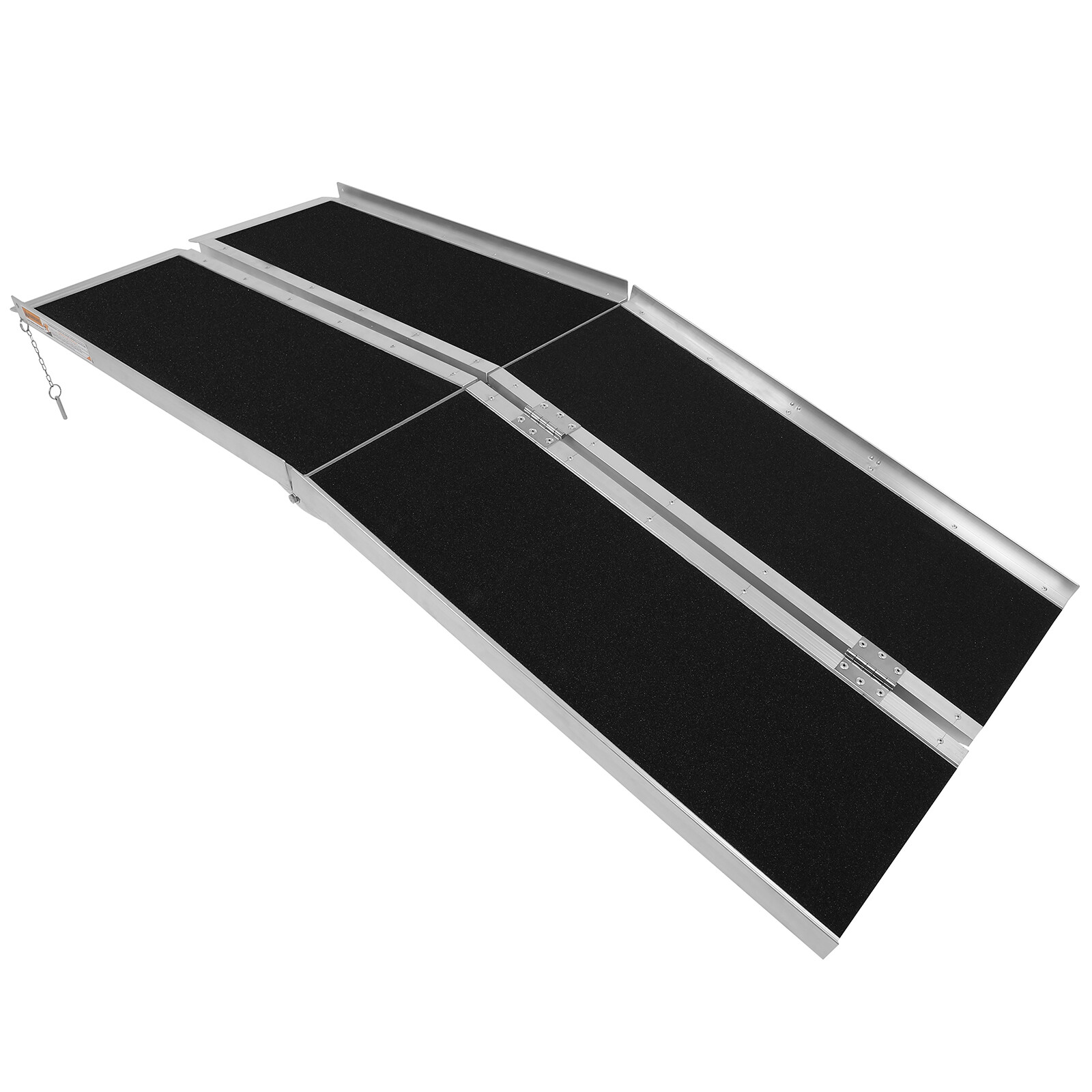 10 FT 600 LB Multi Fold Breifcase Aluminum Wheelchair Ramp Rated set tool New