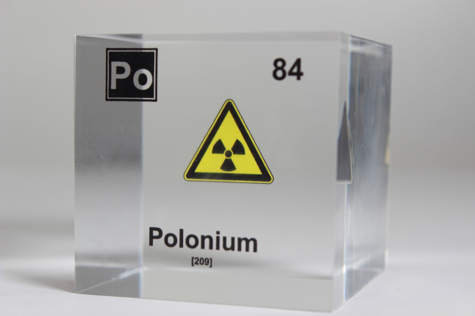 Polonium Element Cube