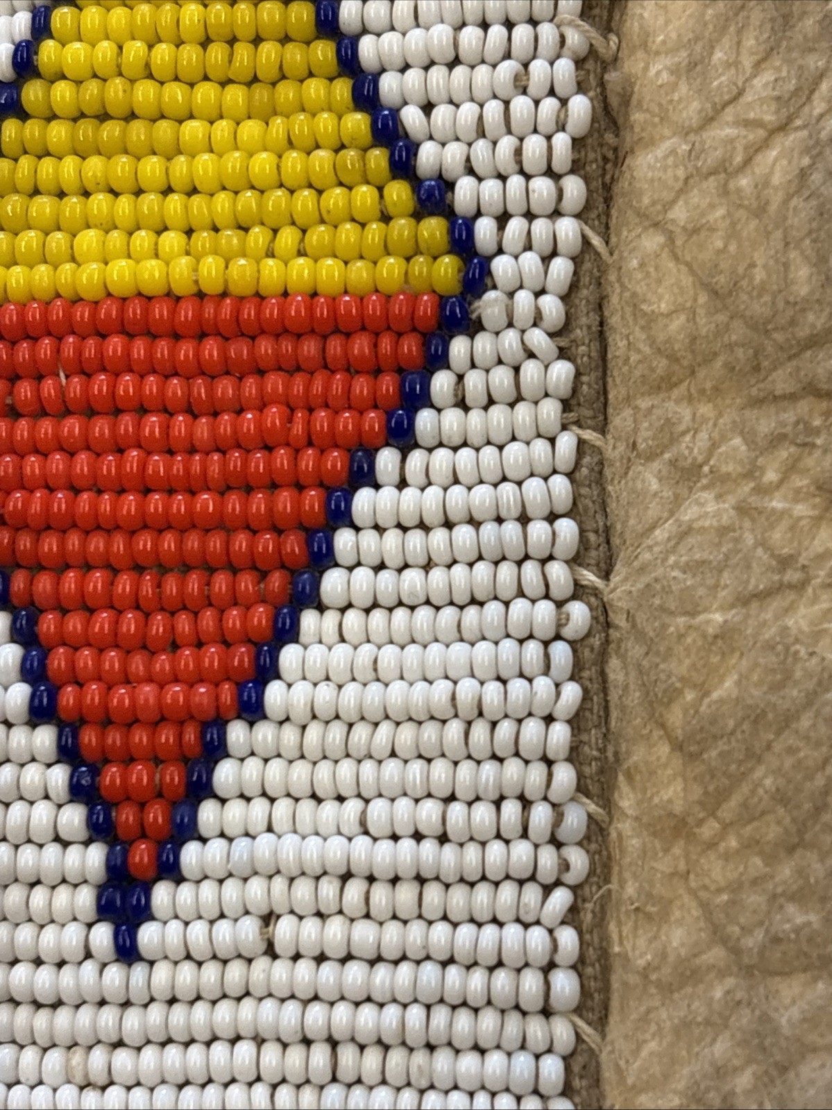 Antique Native American Beaded Plains Leggings 1910s Beaded Leggings