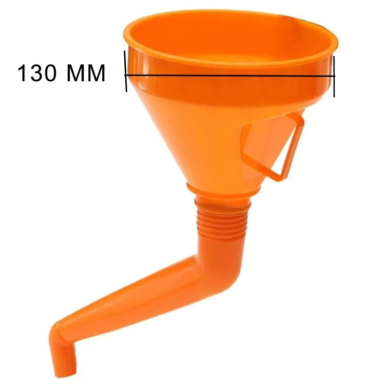 130/145/160cm Long Oil Funnel with Filter for Car Motorcycle Gasoline Engine