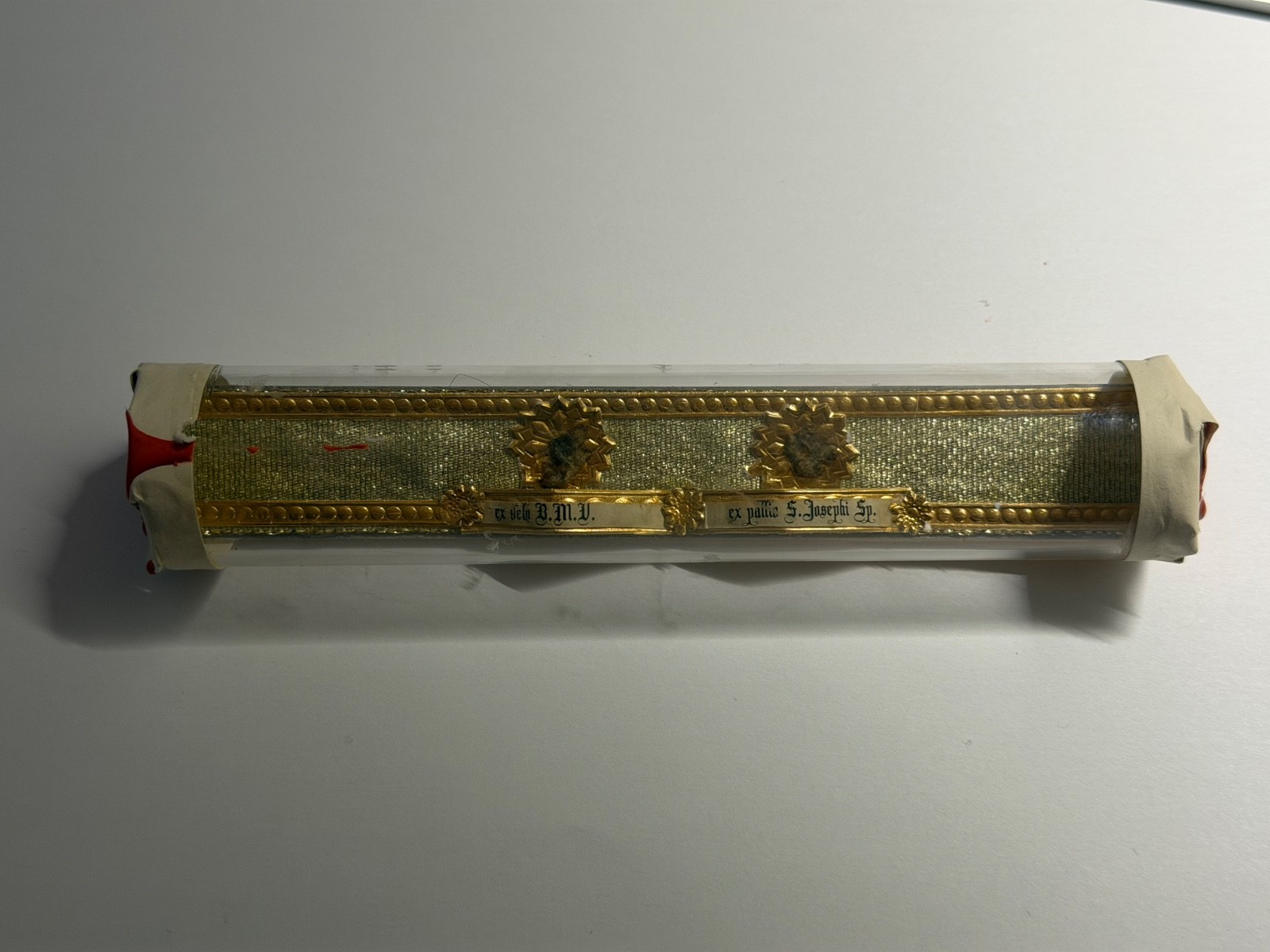 Reliquary with  relics from Our Lady and S.Joseph