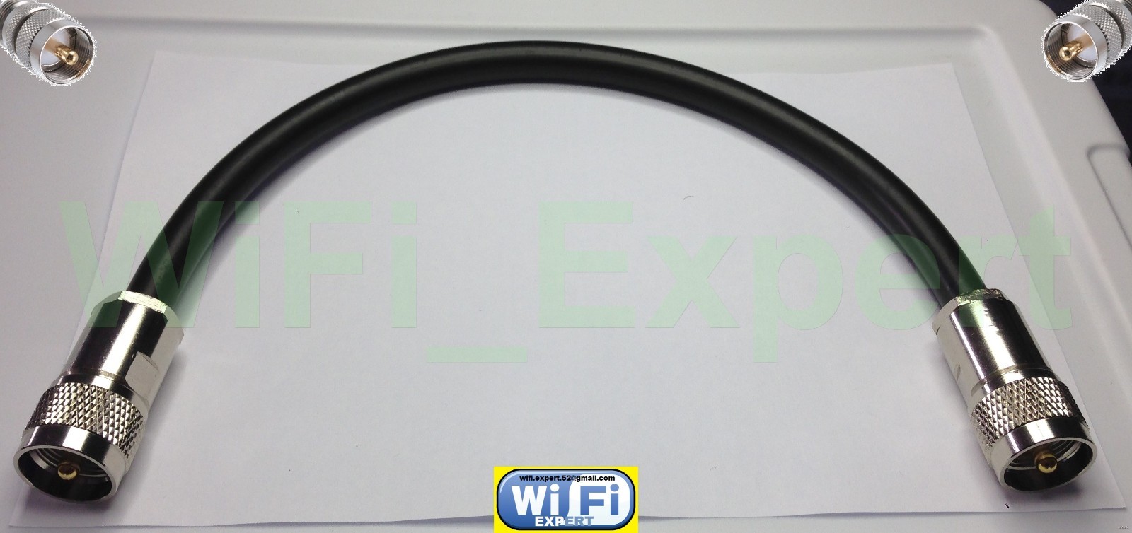 TIMES MICROWAVE ® 1-30 Feet LMR-400 Antenna Jumper Coax Cable PL-259 Connector