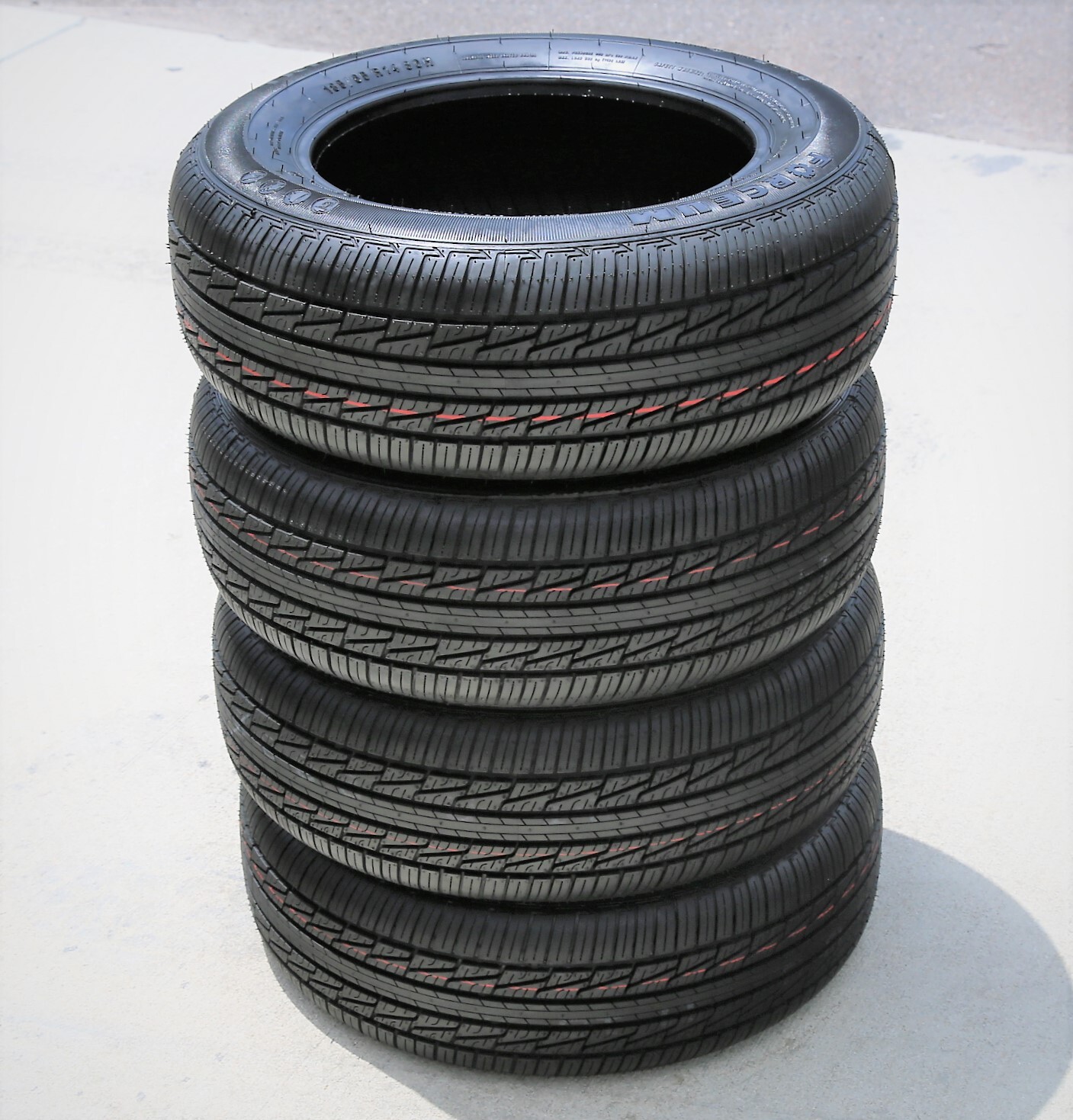 2 Tires Forceum Trideka Steel Belted 185/65R14 86H A/S All Season