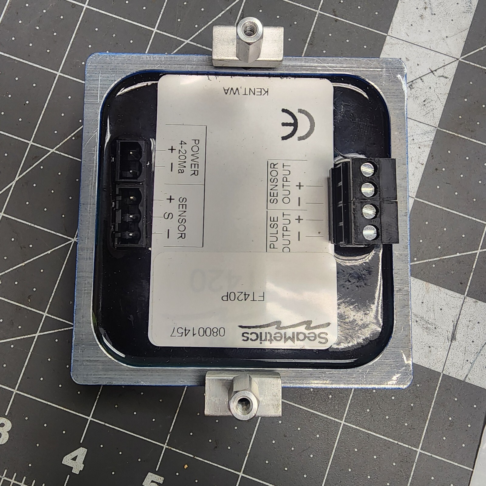 SeaMetrics FT420P Flow Controller Computer Display 08001457 [B6Y2#23]