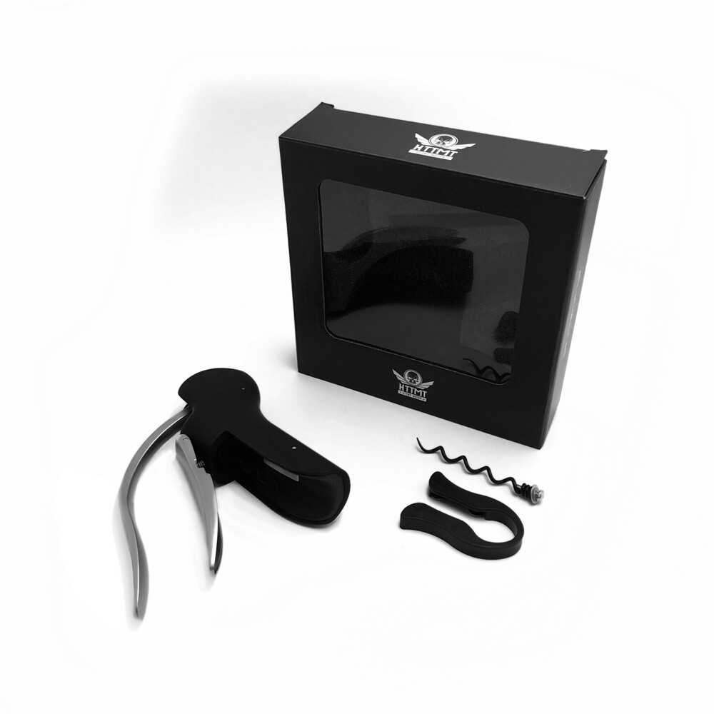 Rabbit Style Corkscrew Wine Bottle Lever Opener Foil Cutter Corkscrews Portable