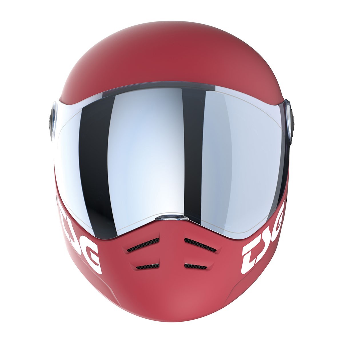 TSG Pass 2.0 Full Face Helmet Downhill Skateboarding XXL Red