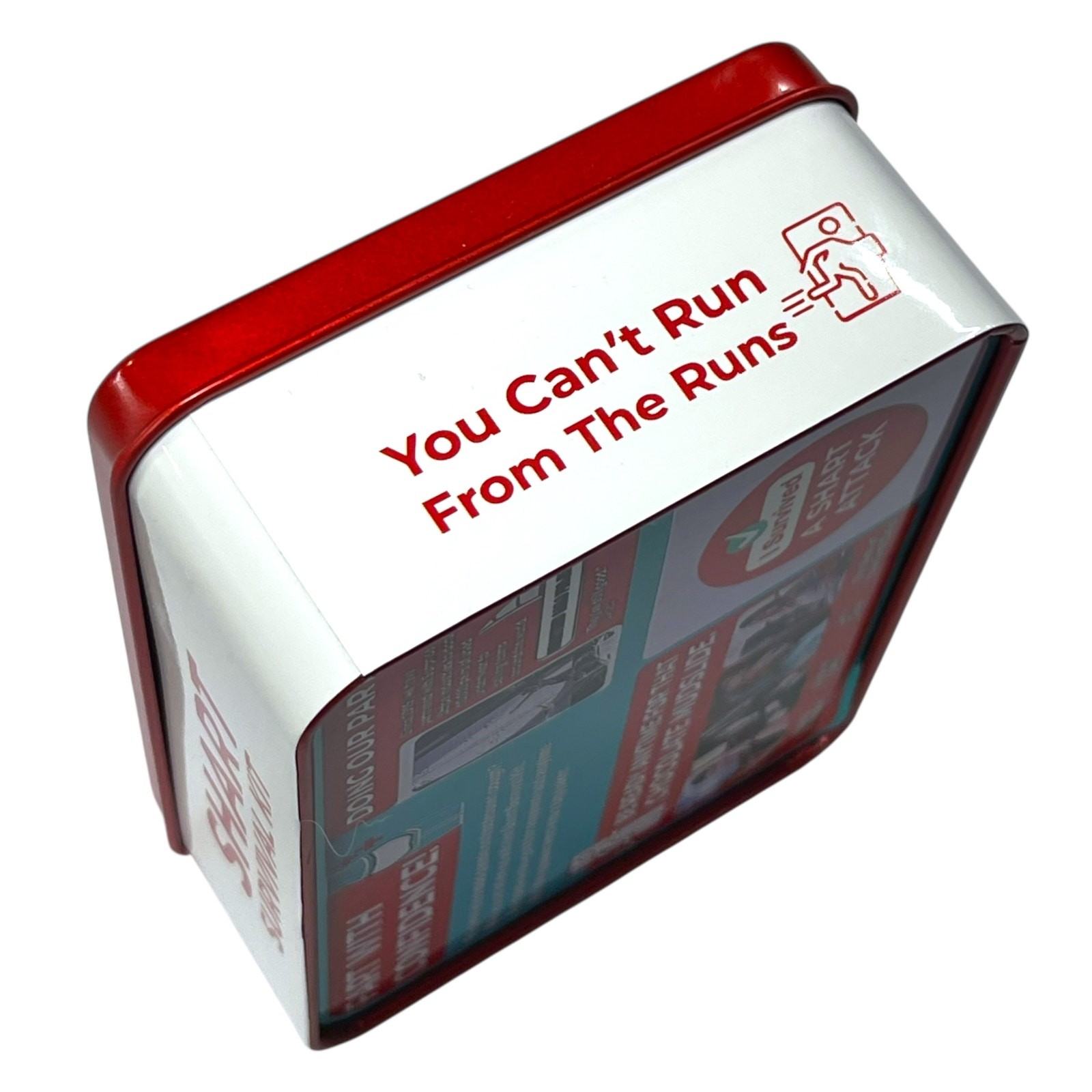 Shart Survival Kit Gag Gift Emergency Kit Funny Bathroom Novelty Gift Tin