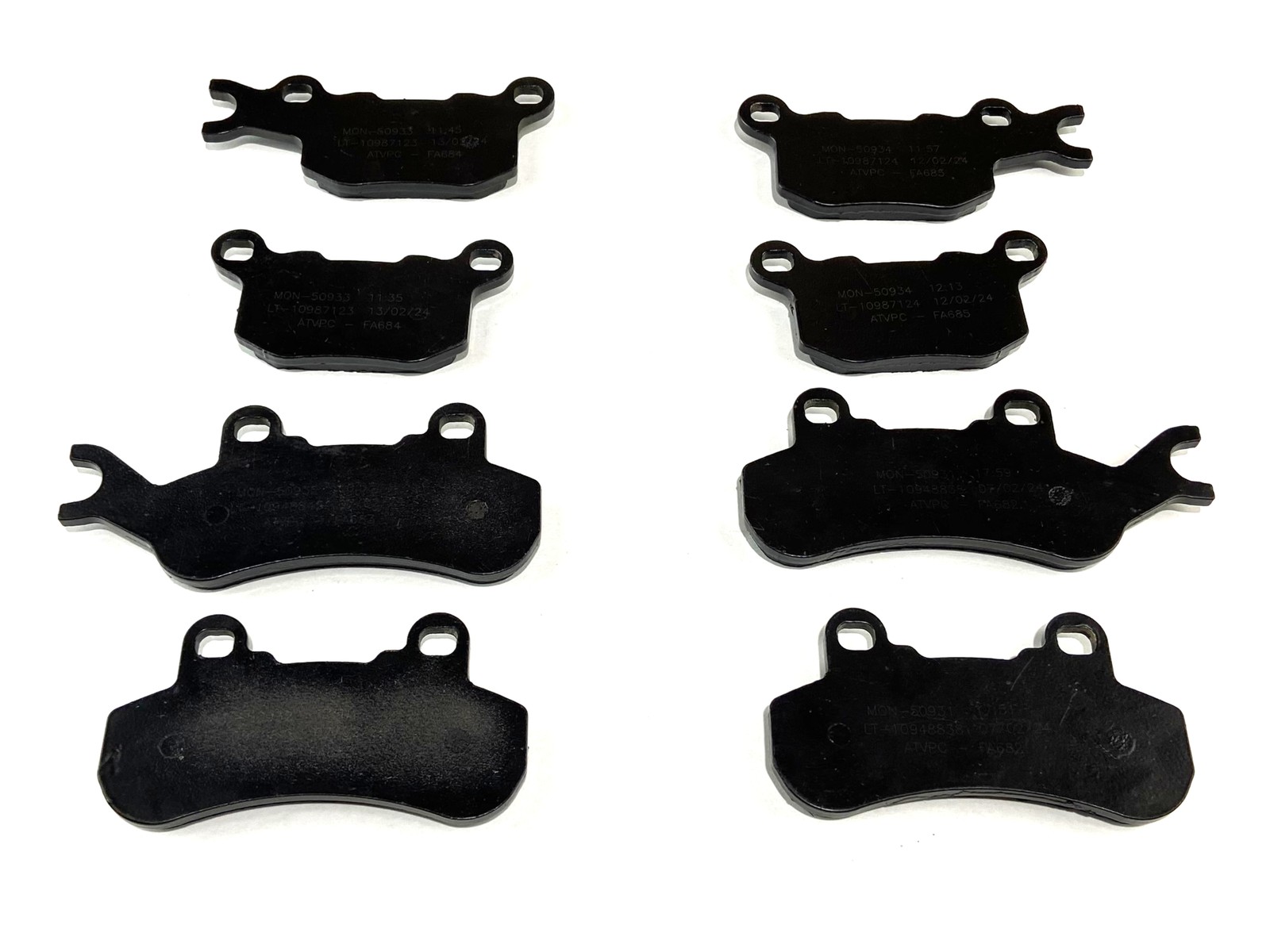 Brake Pad Set for Can-Am Defender HD8 & HD10 Monster Performance Ceramic
