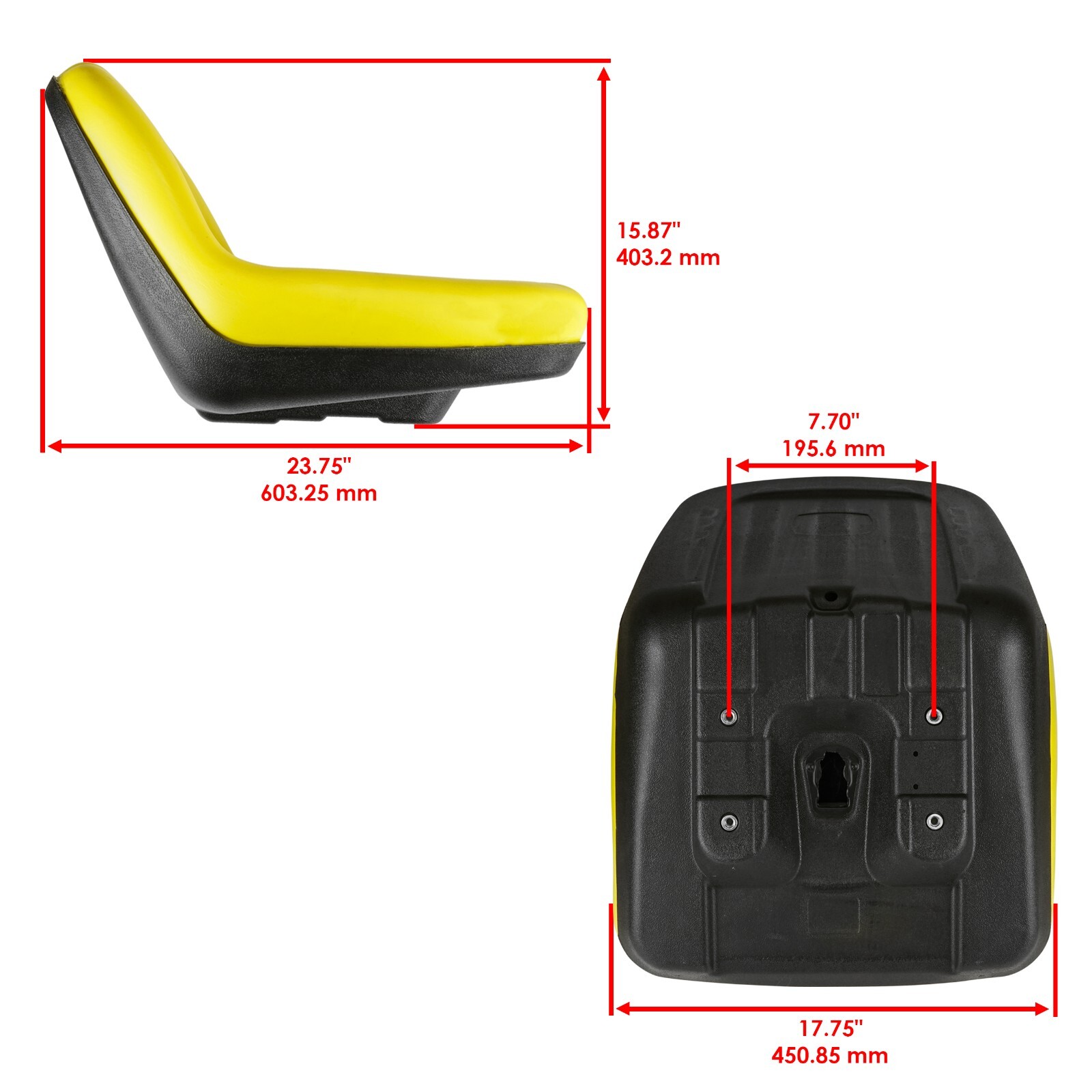 Seat For John Deere L100 L105 L107 L118 L120 L130 LA110 LA120 LA125 LA130