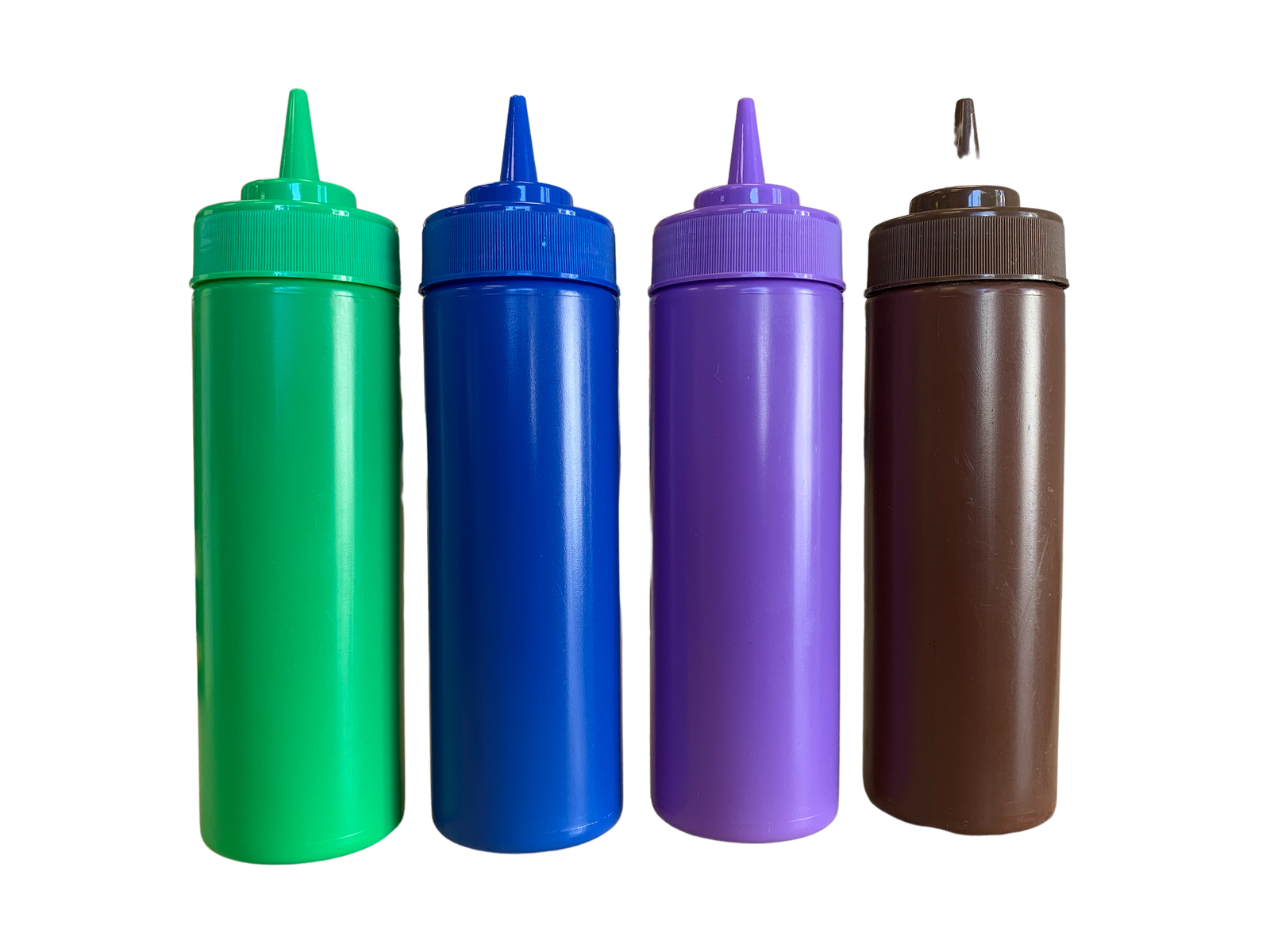 BPA Free Food Prep 12 oz Plastic Condiment Squeeze Bottle