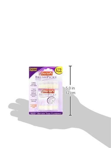 The Doctor's BrushPicks 275 each - 5 Pack = 1375 Brushpicks
