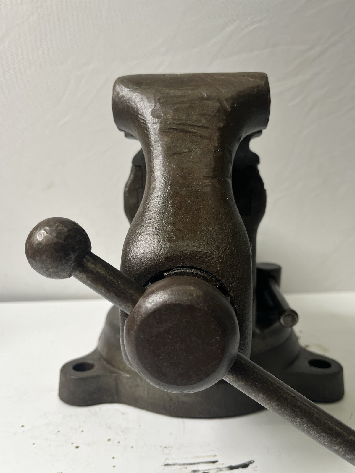 Reed 403 1/2 R Vintage Vise Swivel Base and Swivel Jaw User/Collectible With Pin
