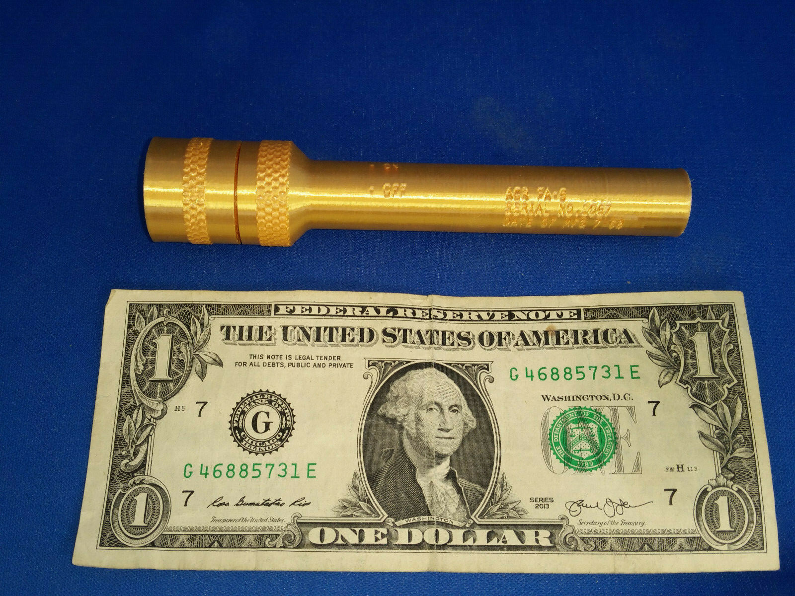 Functional Apollo 11 Flashlight Plastic Replica